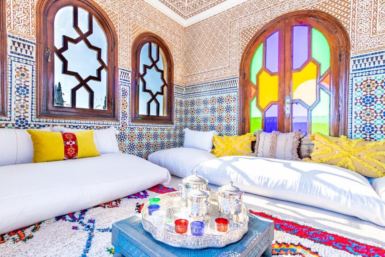 Palais Les Sources De L'Atlas & Spa El Harkat Exteriör bild