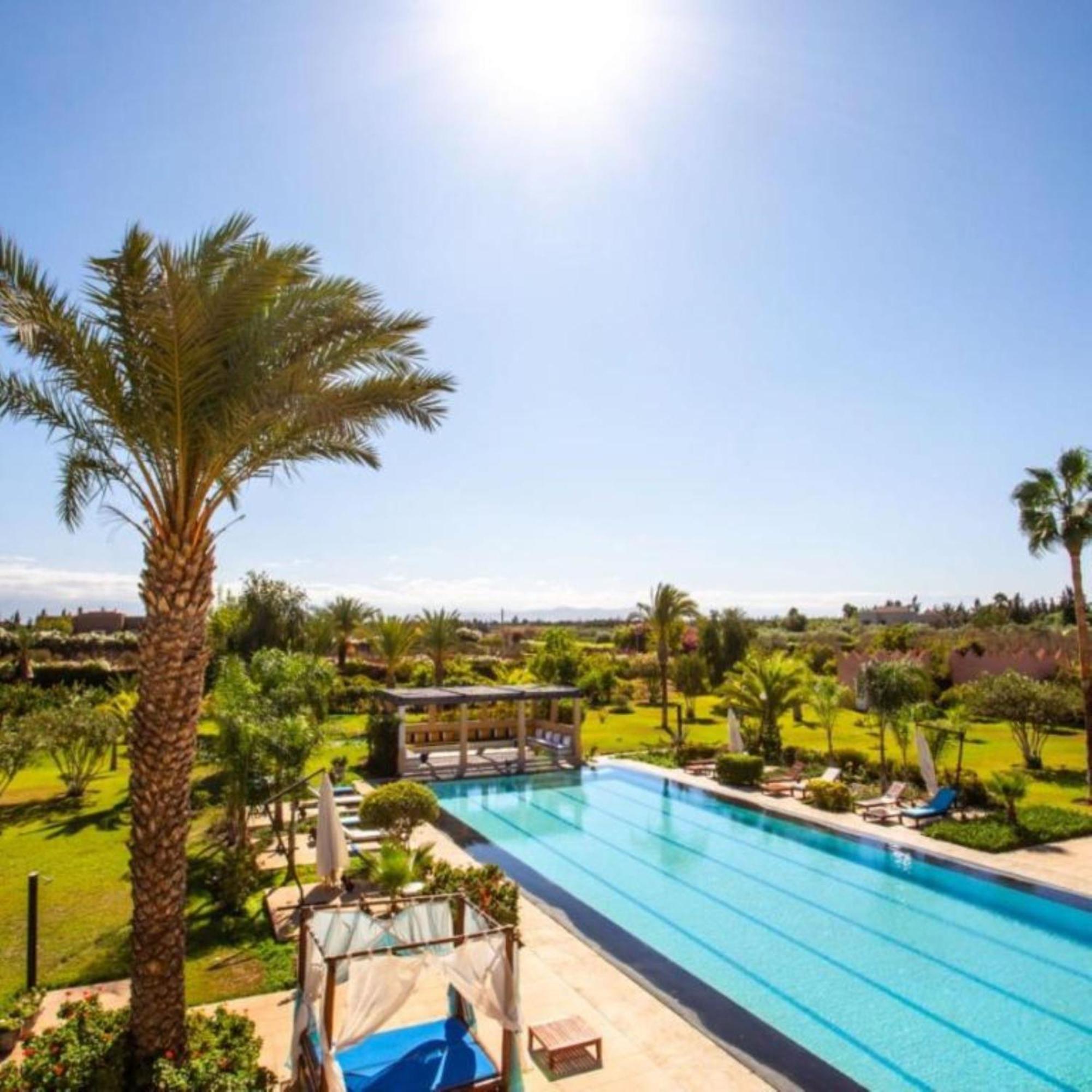 Palais Les Sources De L'Atlas & Spa El Harkat Exteriör bild