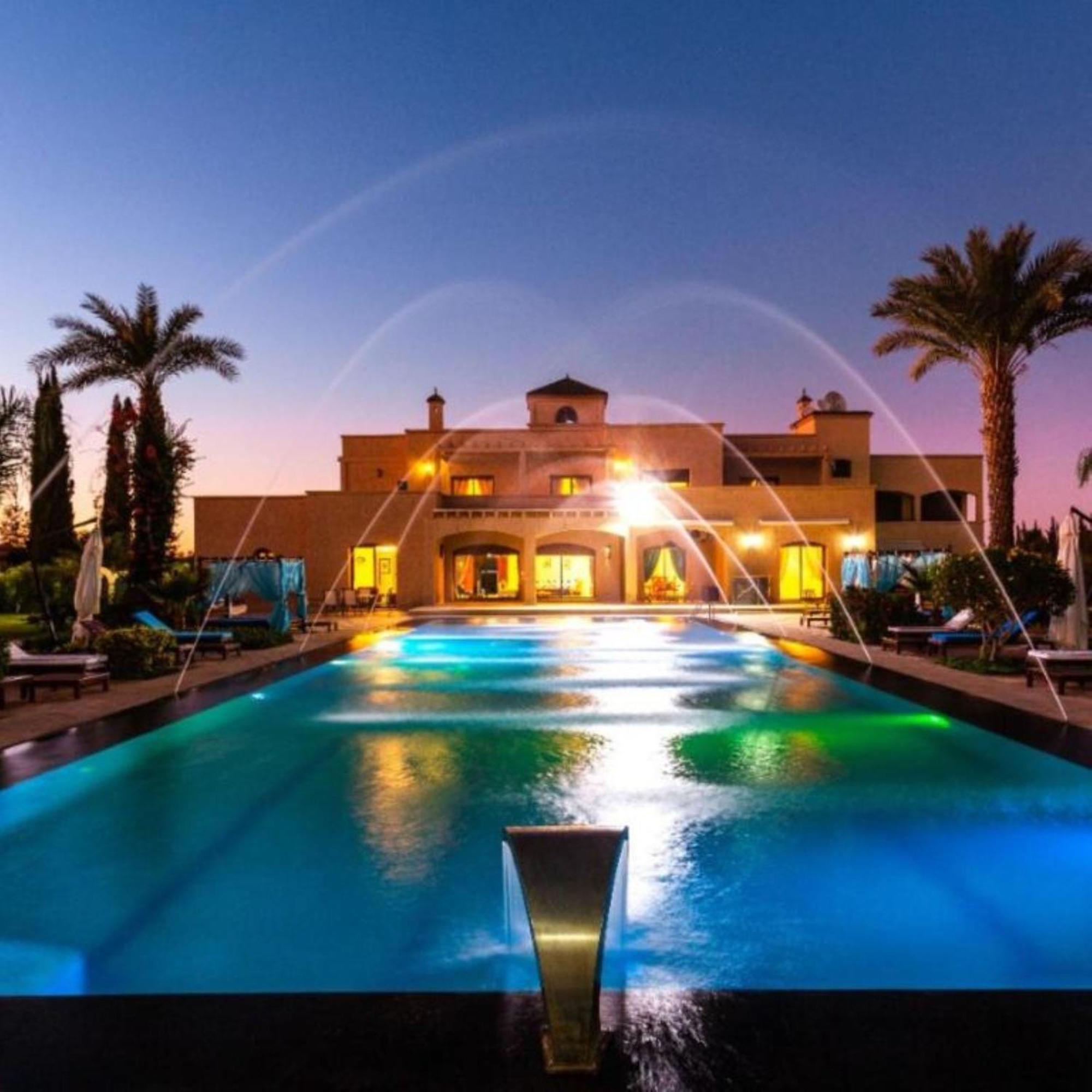 Palais Les Sources De L'Atlas & Spa El Harkat Exteriör bild
